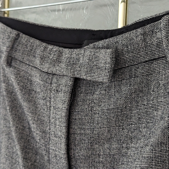 NWOT Elie Tahari Wool Plaid Trousers - Picture 4 of 8